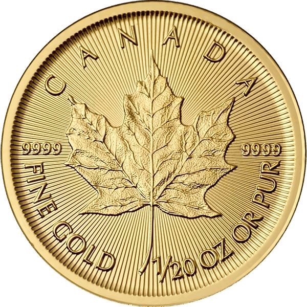 1/20 oz Gold Maple Leaf (Out of Stock) Questions & Answers
